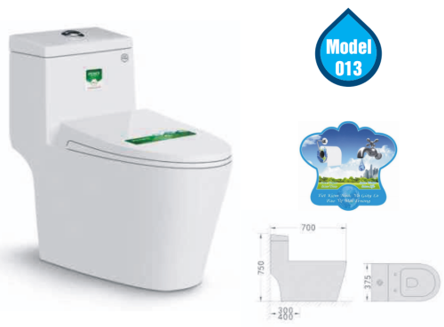 Bồn cầu một khối Model 013