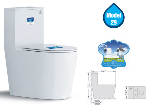 Bồn cầu một khối Model 29