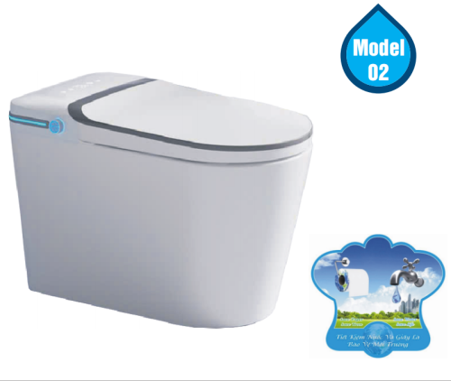 Bồn cầu một khối Model 2