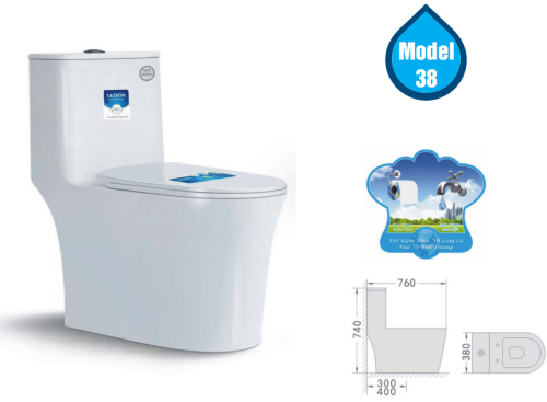 Bồn cầu một khối Model 38