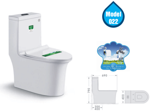 Bồn cầu một khối Model 022