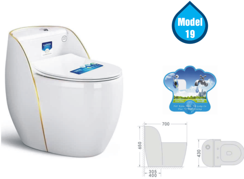 Bồn cầu một khối Model 19
