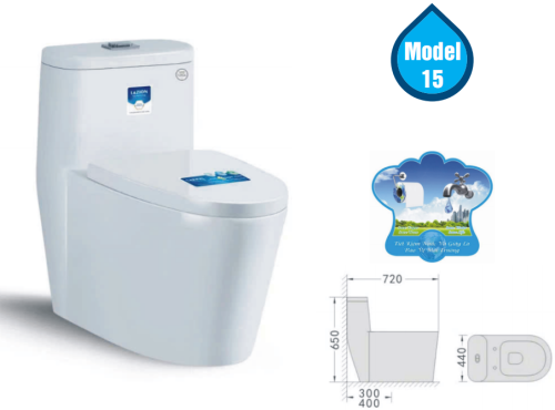 Bồn cầu một khối Model 15